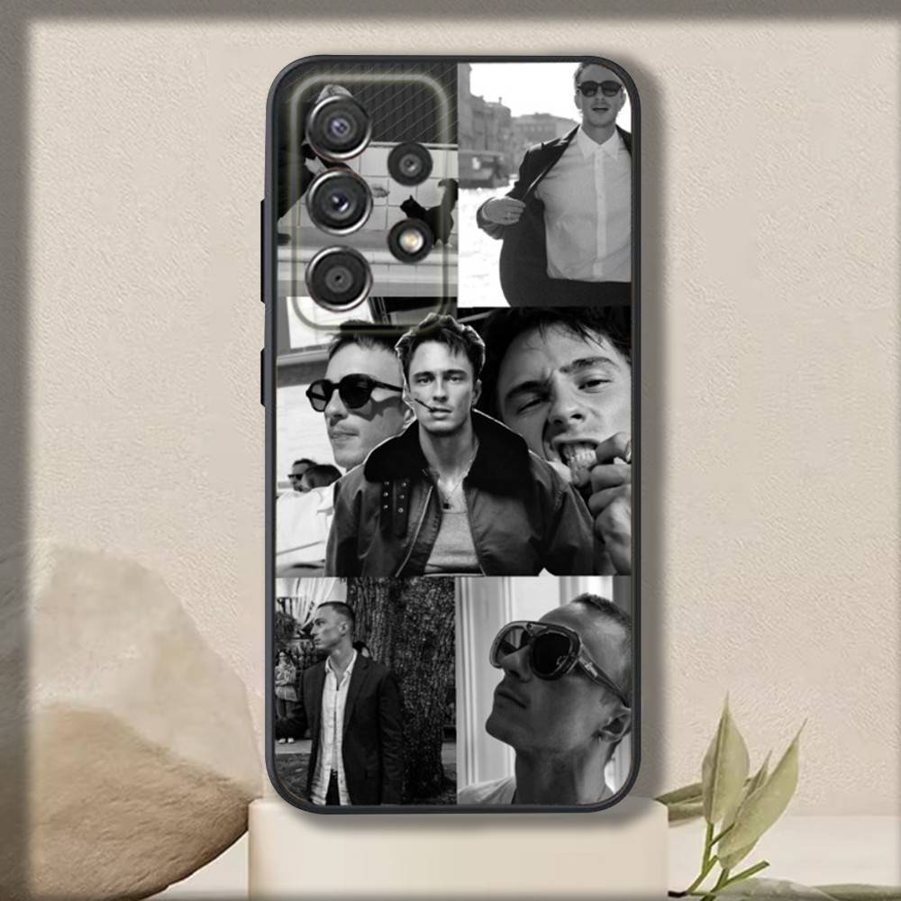 

D-Drews Actor S-Starkeys Phone Case For Samsung S 25,24,23,22,30,21,10,9,Ultra,Plus,Lite,FE,4,5 G Soft Black Case Samsung S30Ultra5G