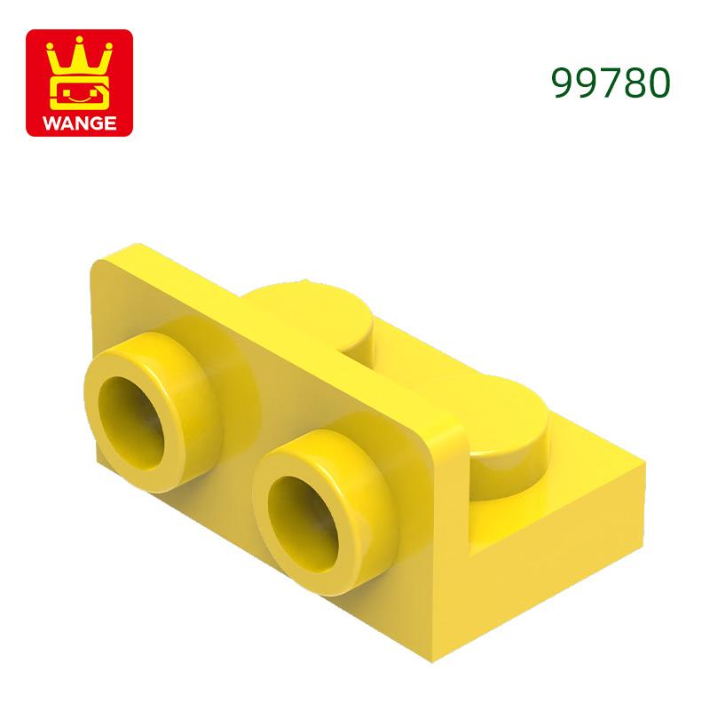186 Stück/Los 99780 Winkelstein 1 x 2 - 1 x 2 Umgekehrter Stein Moc Farbige Zubehörteile Kompatibel mit Stein Kinder Spielzeug Bausteine