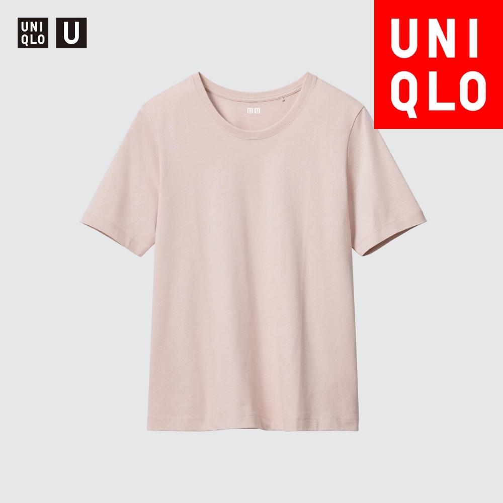 

UNIQLO ЯПОНИЯ Хлопковая футболка с круглым вырезом Supima с короткими рукавами