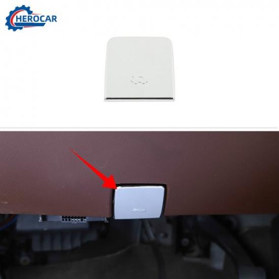 Engine Hood Switch Button Decor Panel Trim Cover For Chevy Silverado/GMC Sierra