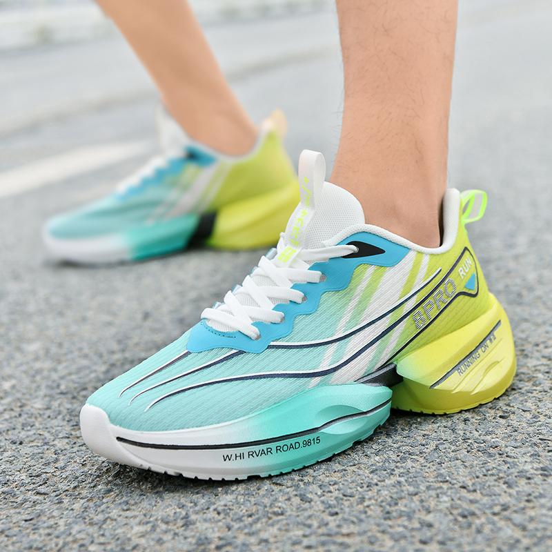 TUINANLE Nouvelles Chaussures de Course pour Couple: Chaussures de running basses élégantes, décontractées, à semelles épaisses, en mesh surdimensionné