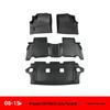 08-15 Toyota Fortuner All-Weather TPE 3D Floor Mats & Waterproof Trunk Mat