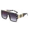 2025 Trendy Oversize Sunglasses Luxury Green PC Frame UV400 Acrylic Lenses Custom Logo Available Brown Pink for Men Women