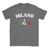 Oversized TShirt Italy Flag Cotton TShirts  Fashion Tshirt for Unisex Summer YK Casual Custom DIY Short Sleeve Top Tees
