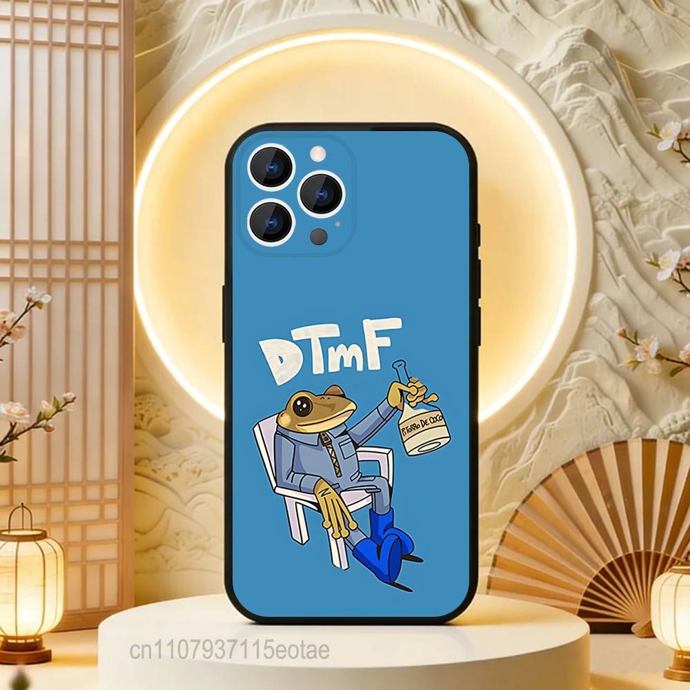 DtMF B-Bad Bunny Singer Phone Case For iPhone  17,16,15,14,13,12,11,Pro,Max,Plus,E,Air,Mini Black Shockproof Funda Cover