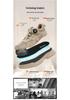 Men's Lightweight Steel Toe Safety Shoes: Breathable, Anti-Smash, Anti-Puncture, Comfortable, Wear-Resistant Labor Protection Footwear.