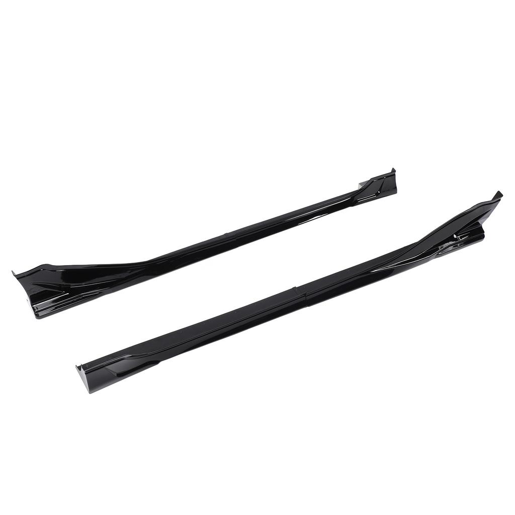 Side Skirt Spoiler 4PCS Aerodynamic ABS Scratch Resistant For BRZ ZD8 2021‑2024 Gloss Black