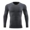 2024 Men's Long-Sleeve Quick-Dry Tight-Fit Running Shirt Fitness Wear