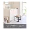Yamazaki Jitsugyo (Completed Product) Stepstool H30 Black W40 X D28 X H30.1cm Tower Step High Type Assembly Required 10124