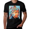 Lauryn Hill Pop Art Hip Hop Geschenk Rap Dekoration Rap Musik T-Shirt Arbeitskleidung Kurzarm T-Shirt