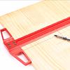 T Type Woodworking Scriber Ruler Architect Square Drafting Ruler Aluminum Alloy Measuring Tool Compatible for Carpenter