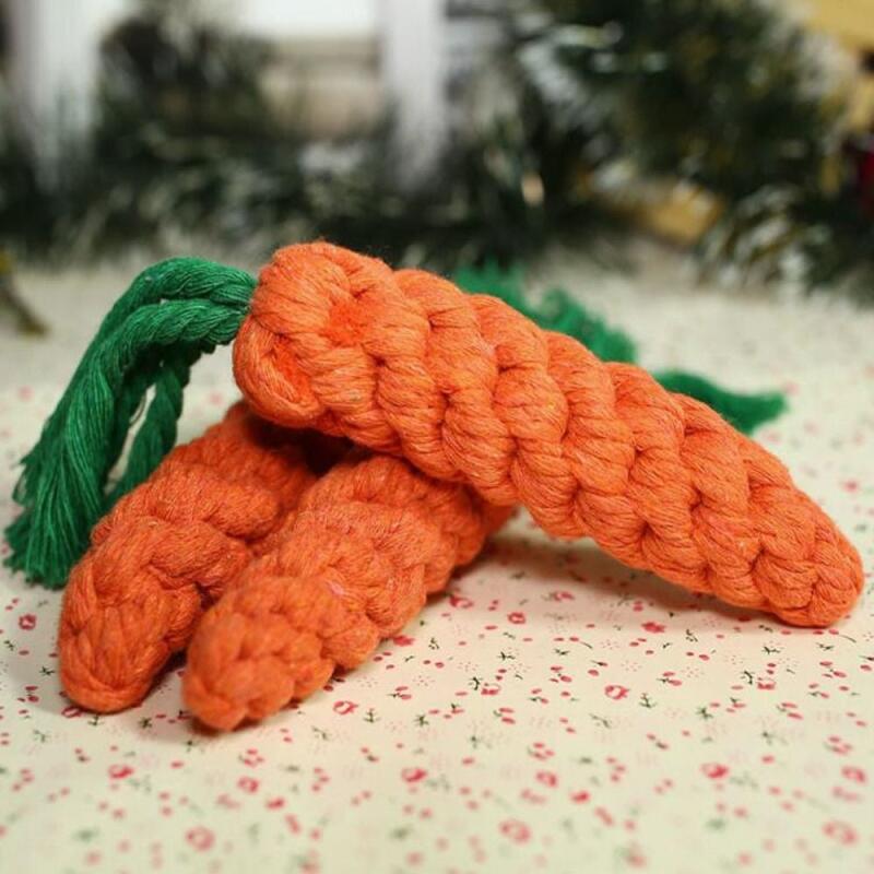 Tug of War Carrot String Rope