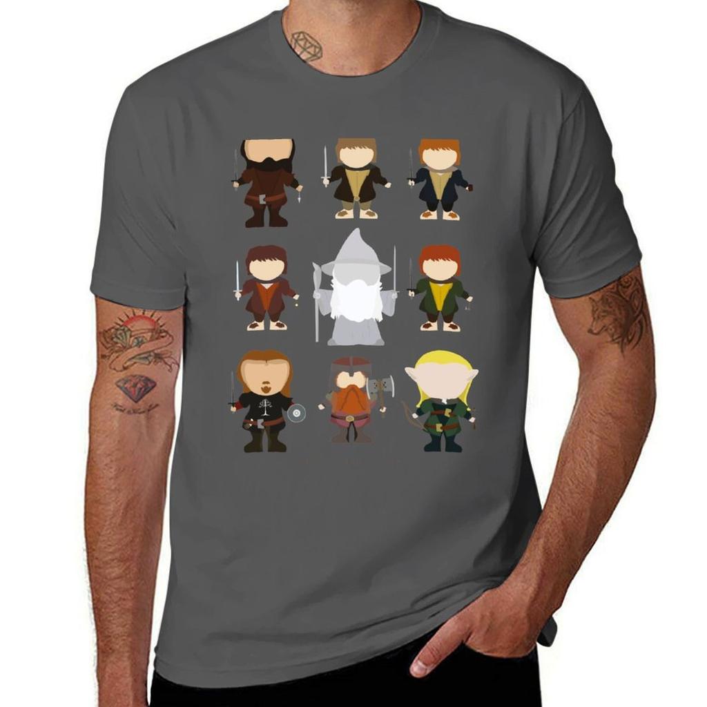 The Fellowship TShirt Classic Crew Neck Cotton TShirt