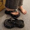 Fashion Women's Flip-flops 2025Summer Thick-soled Sandals Lightweight EVA Slippers Outdoor Platform Sandals for Women Casual Beach Slies