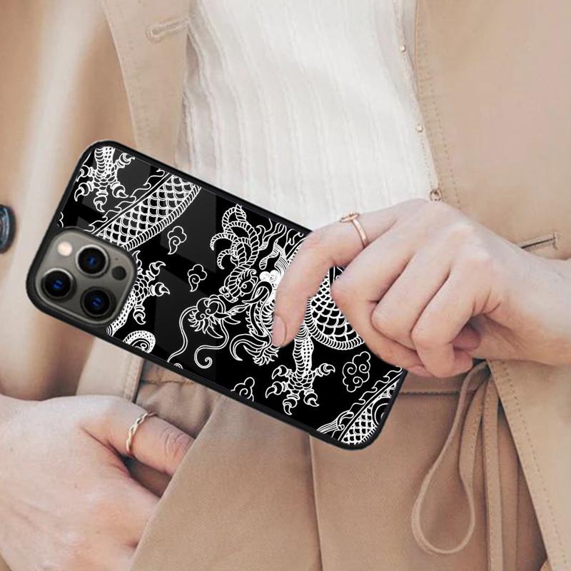 Asian Chinese Dragon Magnetic Phone Case For APPLE iPhone 17 Air 16 14 13 12 Pro Max 15 Plus Wireless Charge With MagSafe Cover