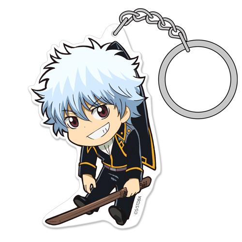 

Anime Gintama Keychain Cute 6cm Key Chain Pendant Acrylic Accessories Cartoon Keyring Acrylic Keychains Fans Christmas Gift 6 cm
