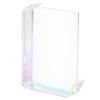 [Queen-b] Acrylic Clear Photo Frame, Stylish Tabletop Photo Frame, Double-Sided Transparent Frame for Postcards, Postcards, and Interior Decoration (A