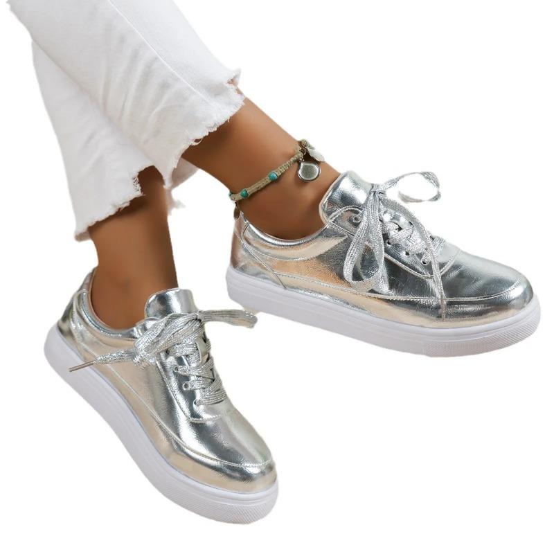 Fashion Women Fashion Casual Sneakers Women  Autumn New Sneakers Women Platform Outdoor Lace Up Vulcanize Shoes Zapatillas Mujer 2024