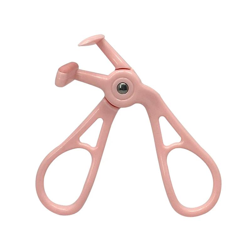 

Toothed Comb Wide-angle Eyelash Curler Plastic Handle Home Portable Sunflower Eyelash Curler Quick Natural Curling Long Lasting
