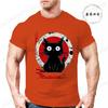 Kawaii Cat Japanese Black Anime Cat Men's T Shirt Tee T-Shirt Kawaii Clothes Shirts for Women Tops Graphic T Shirts Camisetas