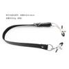 Manyjoy Wrap Around Thigh Spread Labia Open Leg Straps with Vagina Nipple Clamps Sex Toys for Women  Bondage Restraint Set