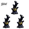 Durable Halloween Figurine 3Pcs Mini Resin Figurines Miniature Pumpkin Ghost Grim Reaper Castle