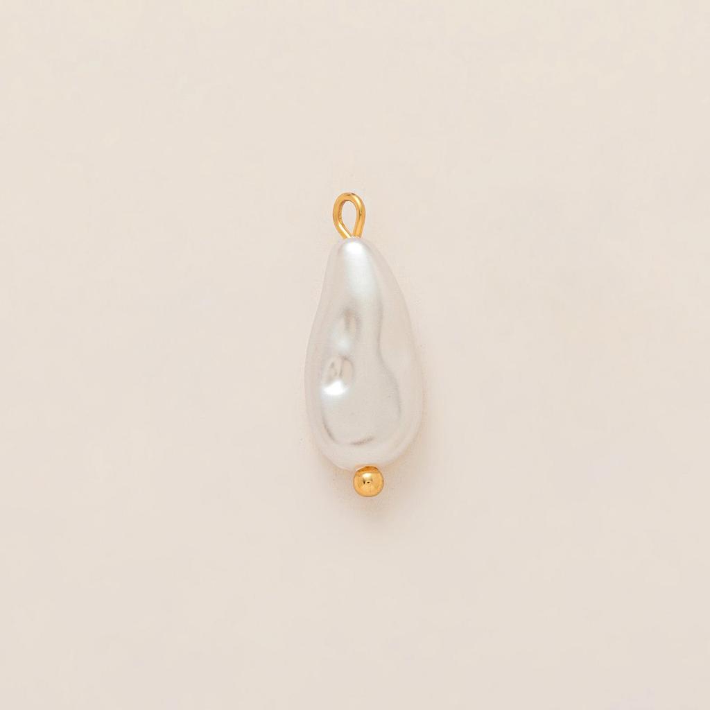 18K Gold-Plated European American Watermelon Pendant Stainless Steel DIY Accessory