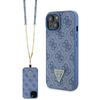 iPhone 15 için Kılıf Guess Crossbody Hardcase 4G Mavi
