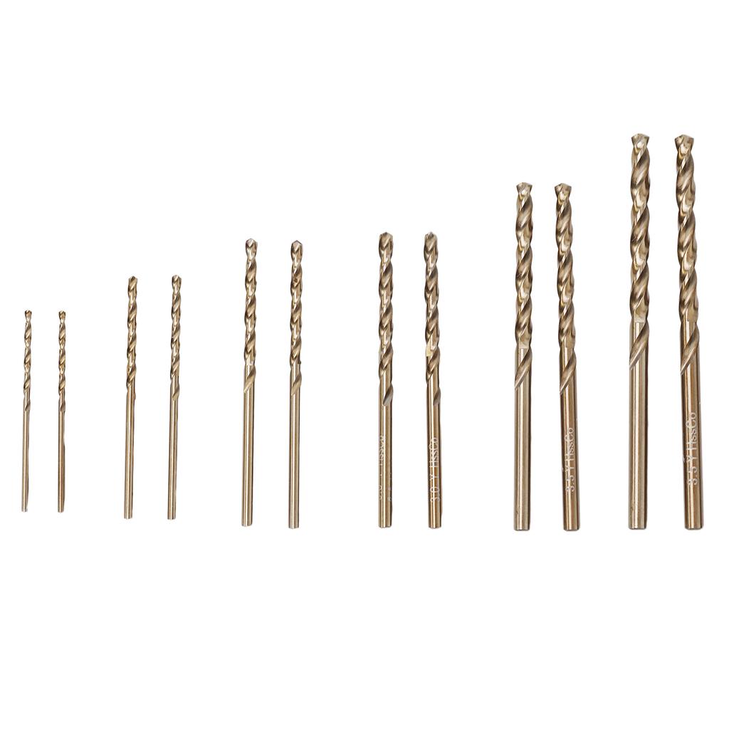 Sada vrtáků odolných vůči teplu Nástroje 1-3,5 mm 135 stupňů