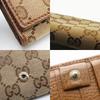 Used GUCCI Purse 346058 GG Canvas/leather Brown Bifold Wallet