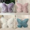 Modern Lace Butterfly Decorative Cushion With Pp Cotton For Bedroom And Office