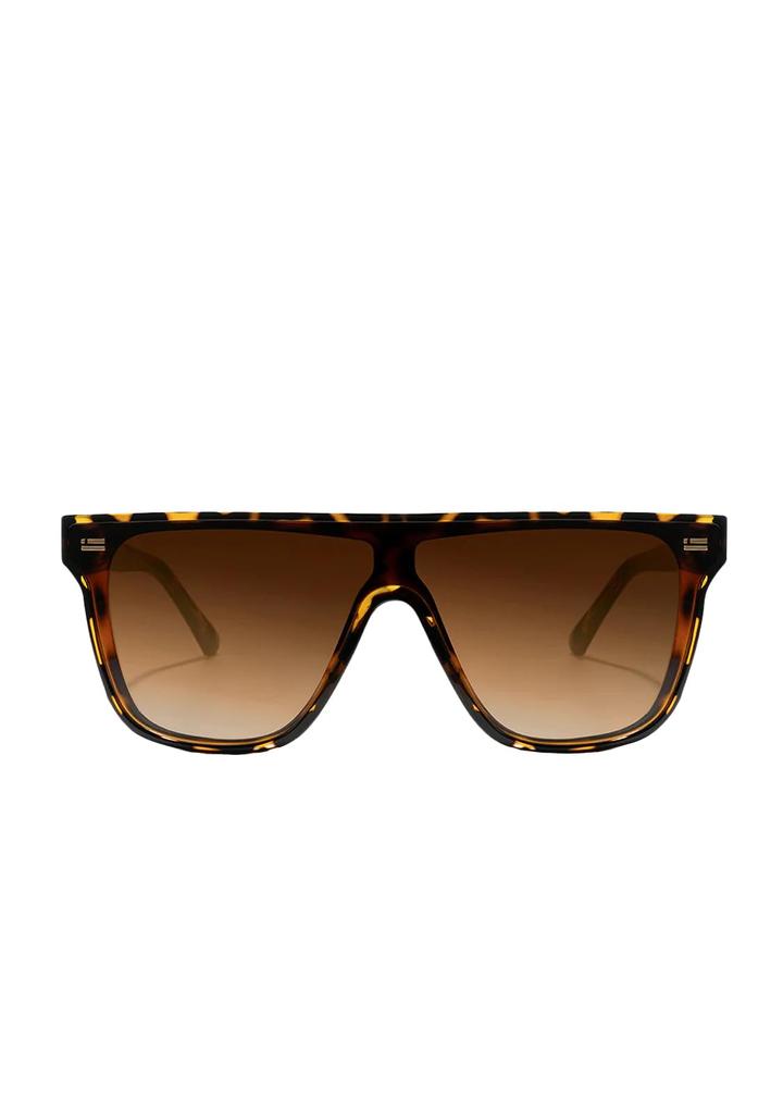 Dee Franklin Infinity Sunglasses, Carey/Gradient Brown, DFKSUN1526-0803