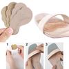 6 Pcs Half Round Sandals With Invisible Anti Slip Stickers Women's High Heels With Forefoot Pads Anti Pain Sweat Absorption And Anti Slip Stickers