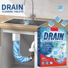 Drain Cleaning Tablets 24 Pack Effervescent Pipe Cleaner for Bathroom Kitchen Sink Tub Shower Drain Maintenance and Blockage Removal