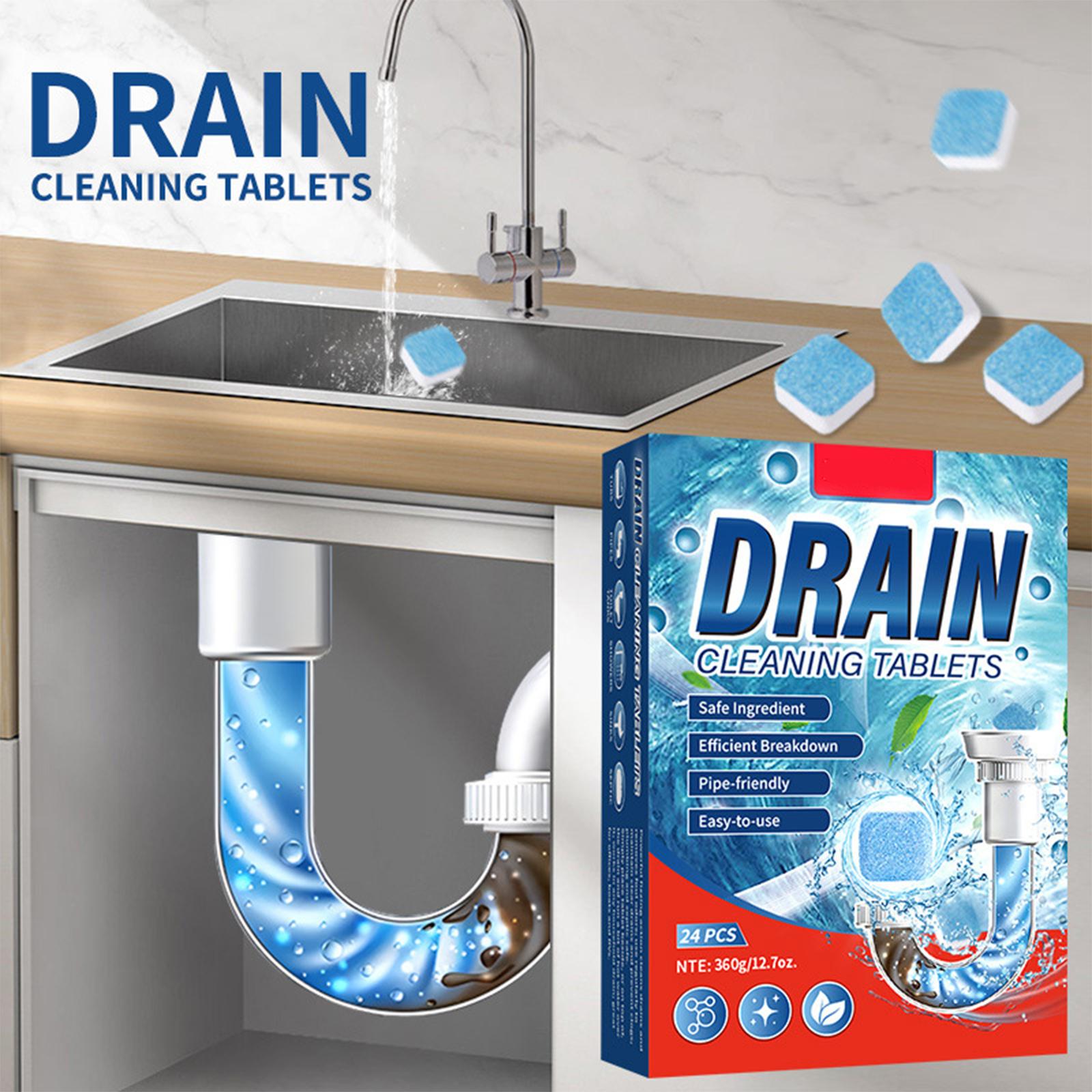 Removedor Obstrucciones  Drenaje  Paquete Limpiador Drenaje  Limpiador  Drenaje Potente  Removedor  Obstrucciones Fregadero  6PC/12PC One Size