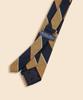 [Brooks Brothers] Wool Blend Melange Wide Stripe Tie 330001736 Yellow ONE SIZE
