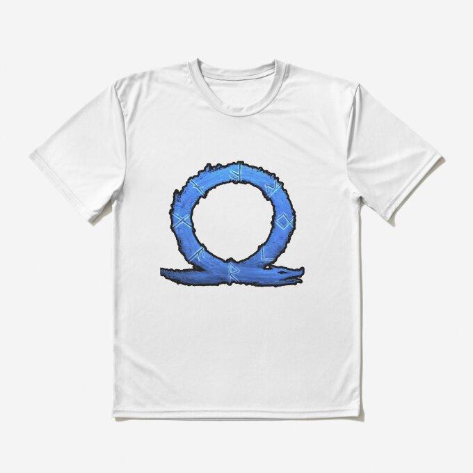Camiseta de Videojuego God of War Ragnarok para Hombres y Mujeres Ropa de Algodón Puro de Verano Moda Casual Camiseta de Manga Corta Unisex
