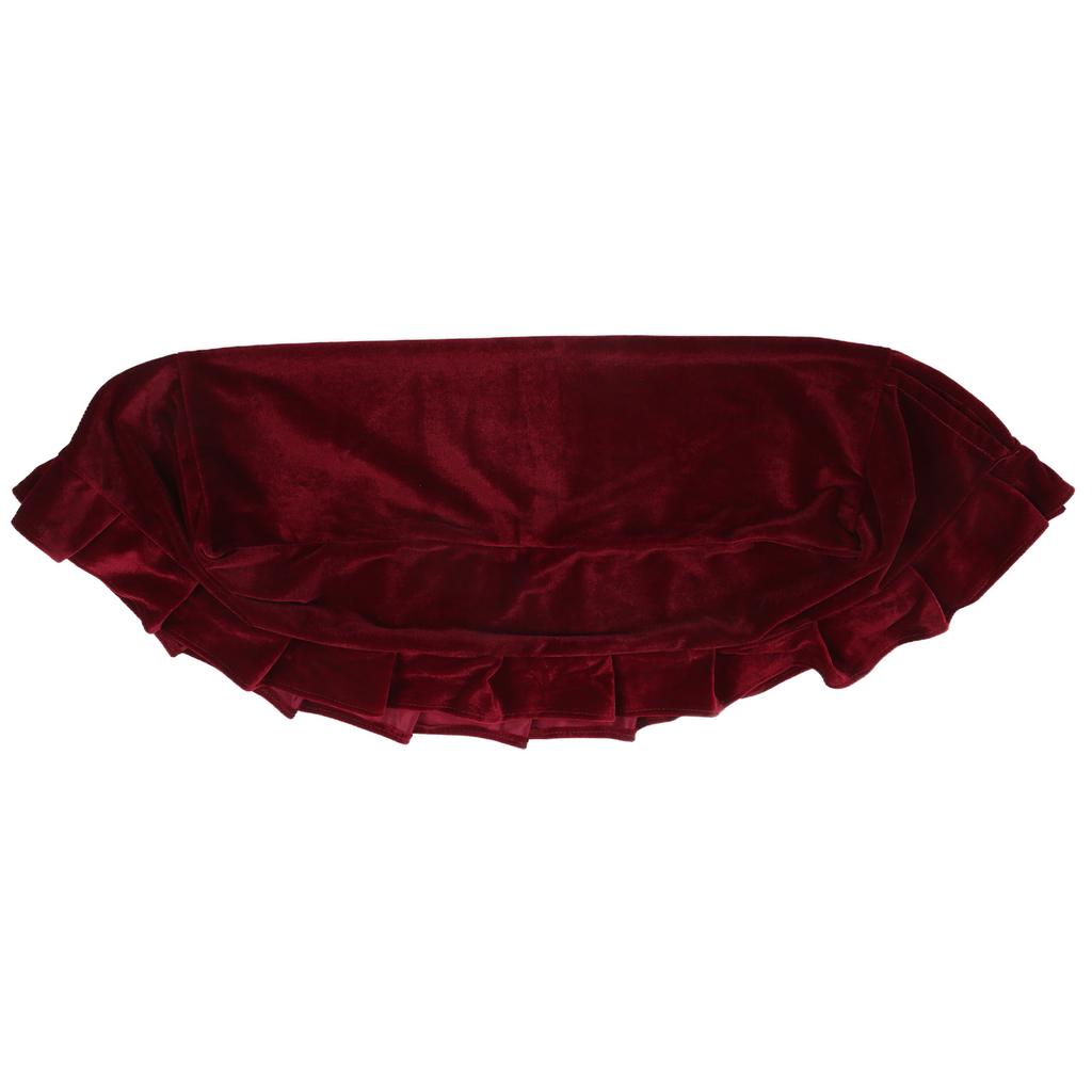 Funda para Taburete de Piano Suave Dorado Oscuro Funda para Banco a Prueba de Polvo Pianos Asientos Individuales