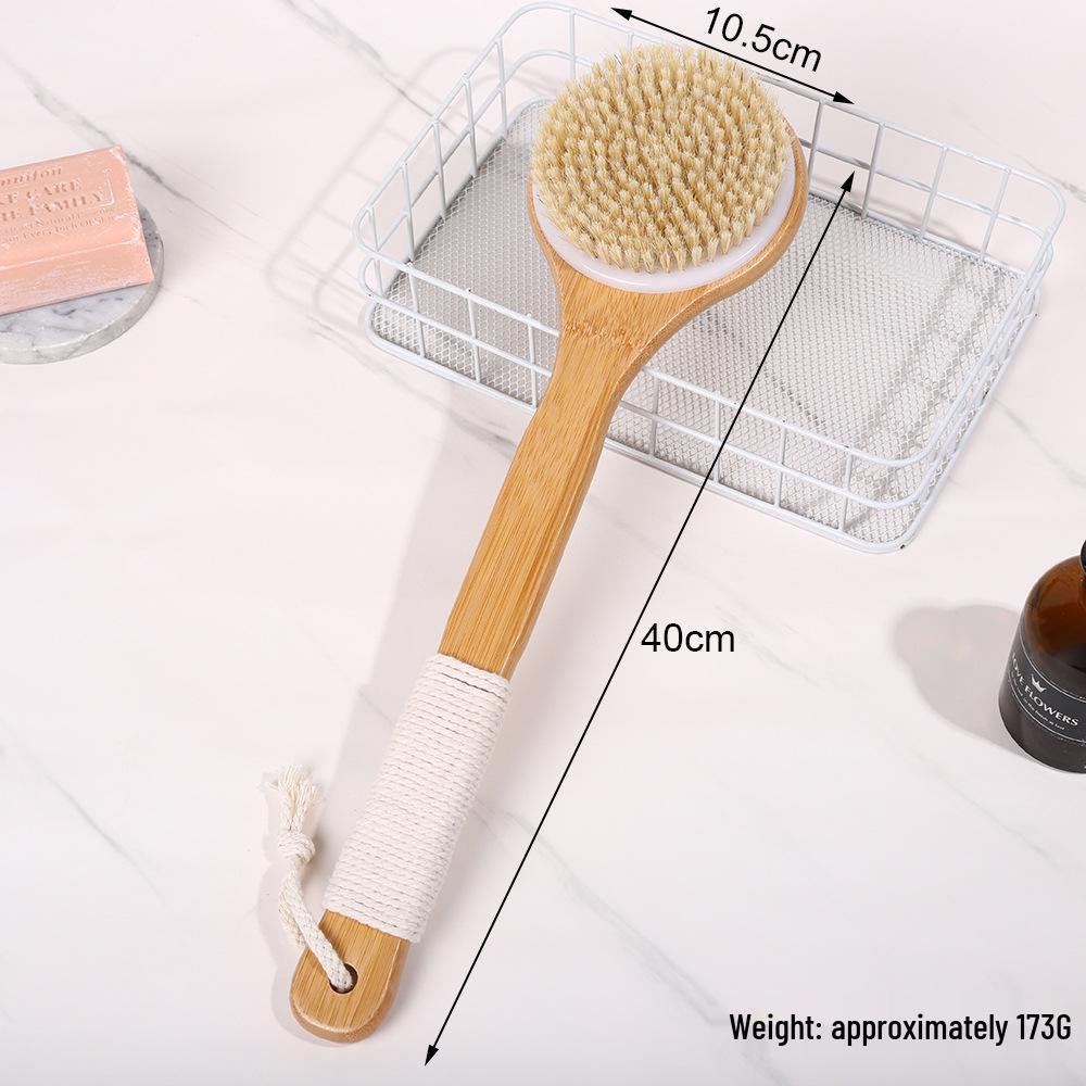 Cross-Border Bristle Massage Bath Brush - Handheld Round Body Brush