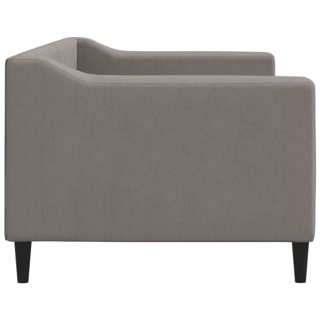 Daybed Taupe 80x200 Cm Fabric