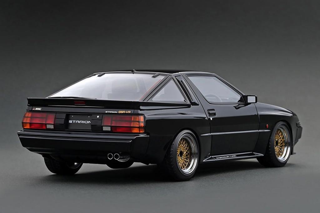 ignition model Mitsubishi STARION 2600 Black finished product IG3709 1/18 GSR-VR (E-A187A)