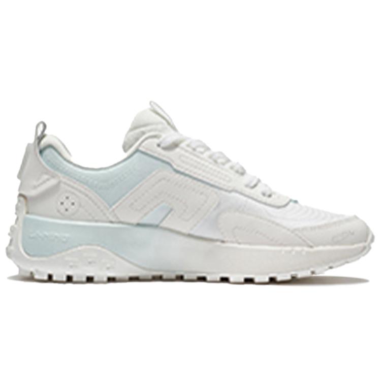 New LINING CF Casual Shoes Women's Low top Mist White/Aqua Blue AGLS046-3