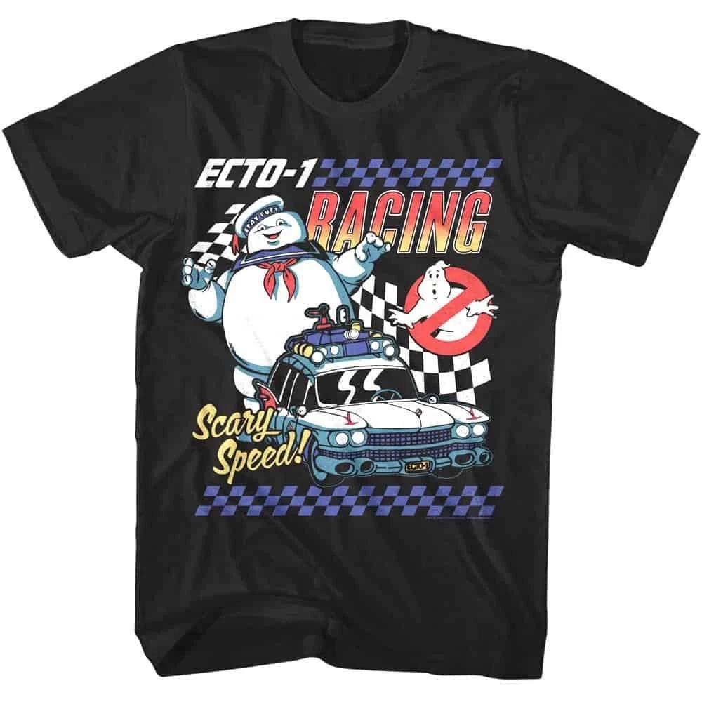 Ghostbusters Ecto 1 Racing Men s T Shirt M