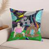 Cartoon The Big Lez show Pillow Case Office Cushions Suitable For Sofa Car Bedroom Decorative Cushion Cover