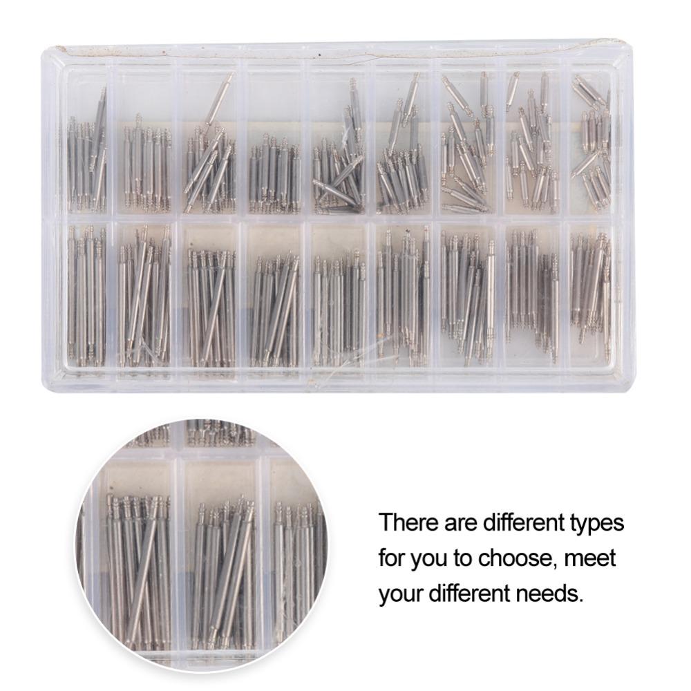 Metal Watch Spring Bar 6-23mm Watch Strap Link Pin Watch Repair Tool Kit for DIY Enthusiasts