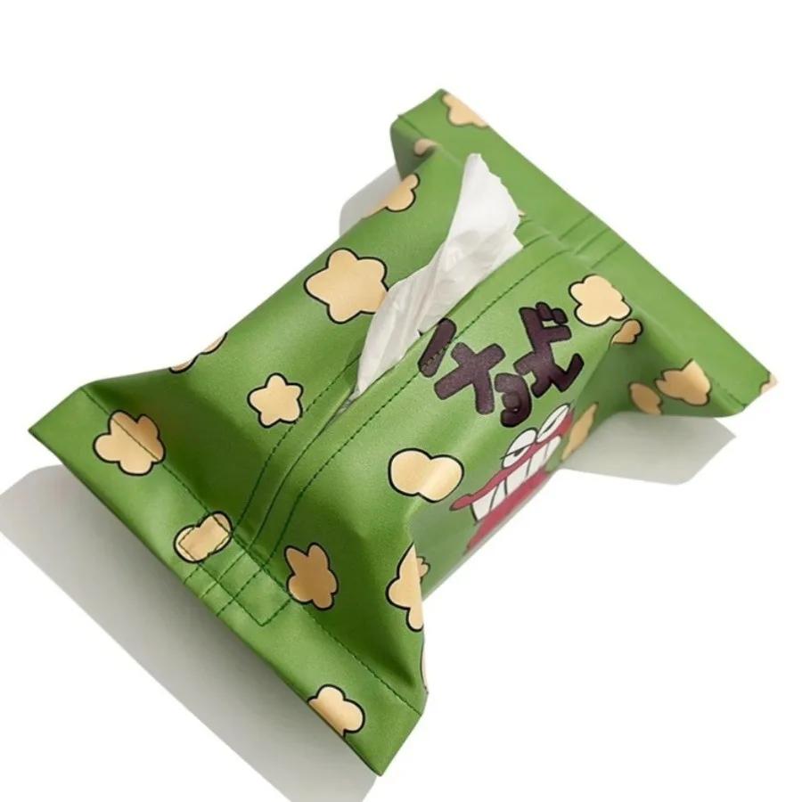 Cartoon Tissue Box, Crocodile Biscuit Tissue Box, Living Room Car Desktop Drawer, Stationery Storage Box
