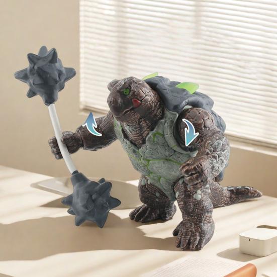 Simulated Sasquatch Figurine PVC Savage Werwolf Animal Model Statue Sculpture Educational Toy Home Office Desktop Decoration Ornament