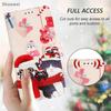 Case For Iphone 14 15 16 17 Air Pro Plus SE 2 3 4 2020 2022 Max Wallet Leather Flip Cover Shockproof CellPhone Casing Girl Creative Shell Gift