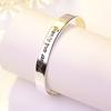 Open Loop Silver Plated Fashionable Bracelet for Mother's Day Birthday Gift