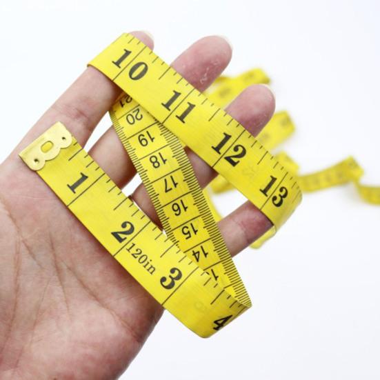 3Pcs 1.5M/60-inch Double-sided Tape Measure Mini Soft Measuring Tape Portable Tailor Sewing Cloth Weight Loss Body Measuring Tape Flexible Ruler Tape